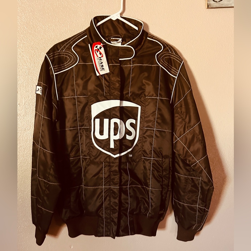 Woman’s XL Dale Jarrett UPS Jacket with tags